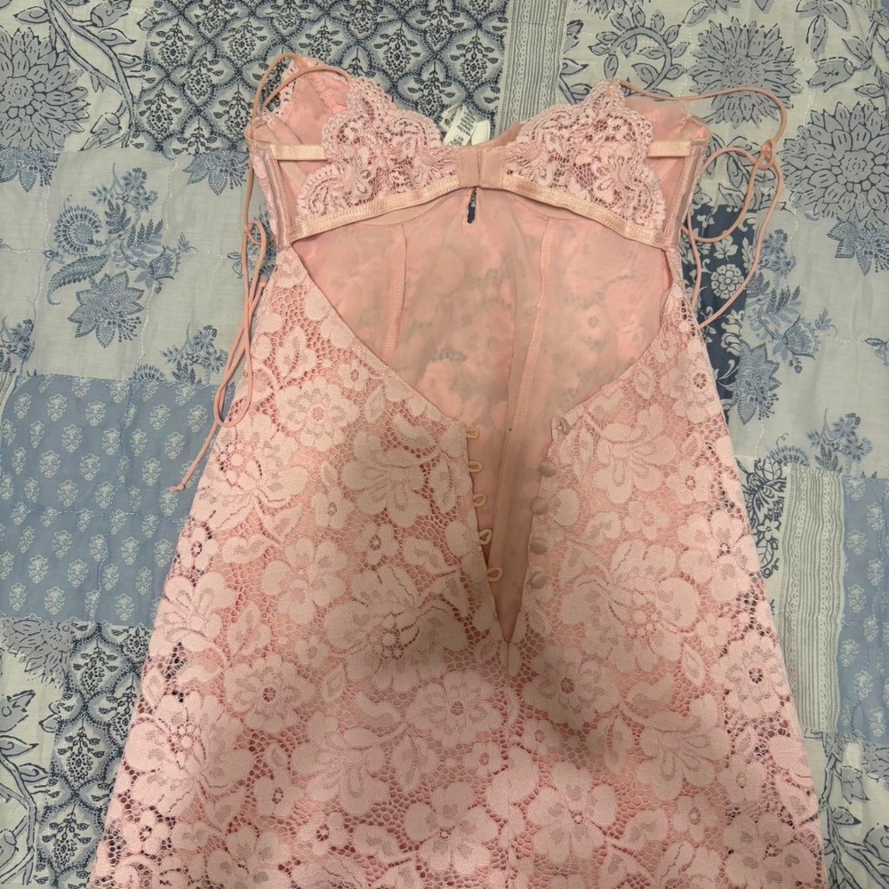 Victoria’s Secret x For Love and Lemons XS creamsicle dress - Picture 3 of 4
